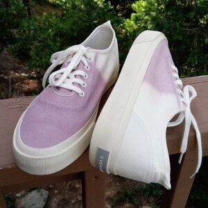Everlane canvas sneakers lavender/white sz 9 (#ES16)